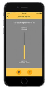 Baha 5 Smart app- find sound processor