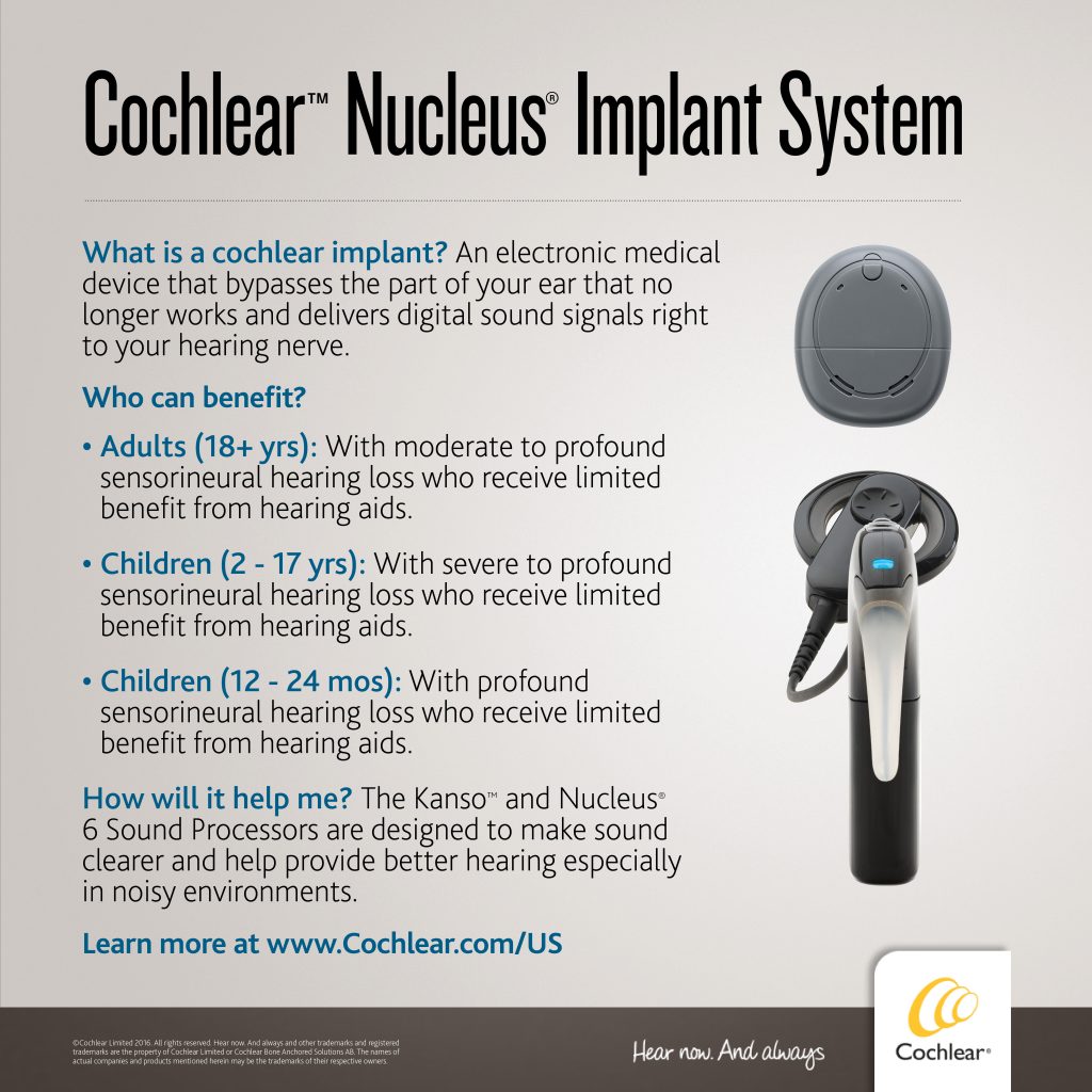 Social graphic product - Cochlear Nucleus Implant System