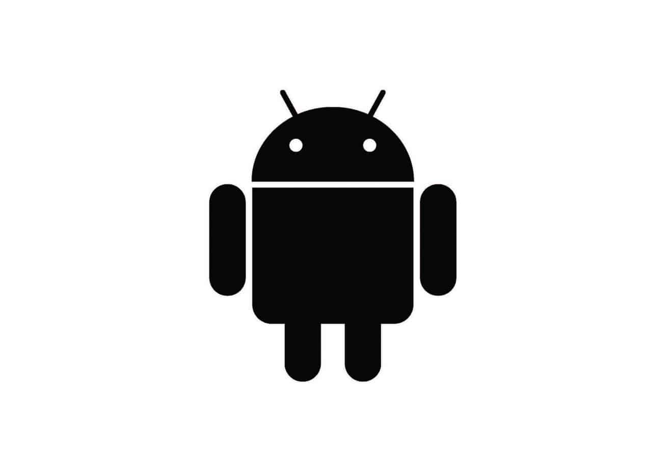 Значок андроид что делать. Логотип андроид. Логотип андроид без фона. Андроид логотип на прозрачном фоне. Черно белый логотип андроид.