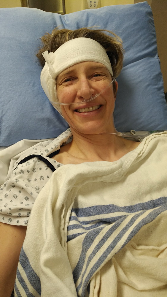 Caroline post cochlear implant surgery