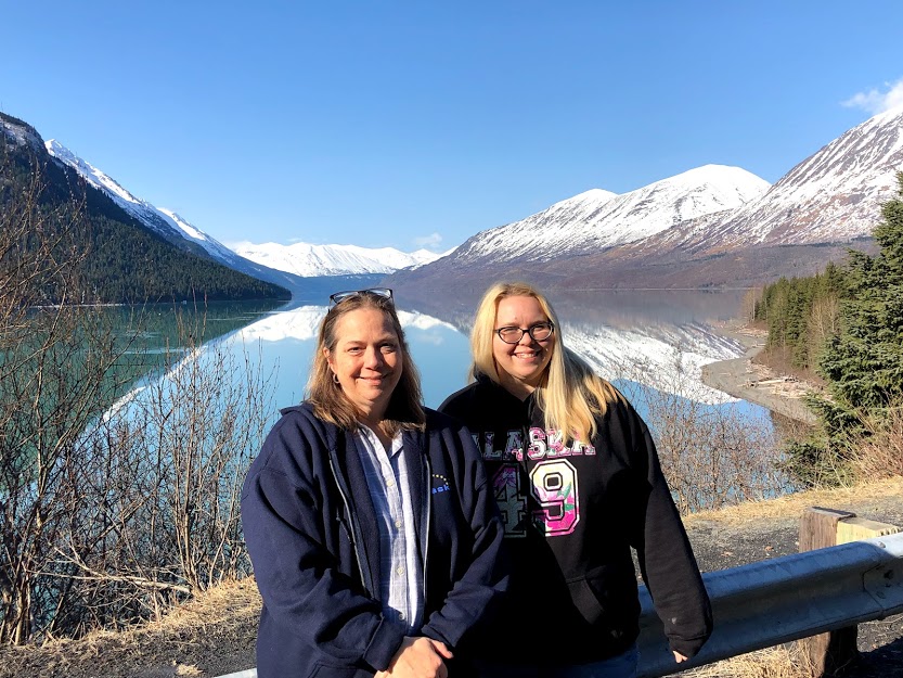 Kathy, who learned about Baha System Insurance Coverage, with her daughter