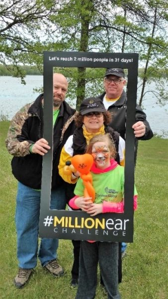 Lori at HLAA Walk4Hearing 2019