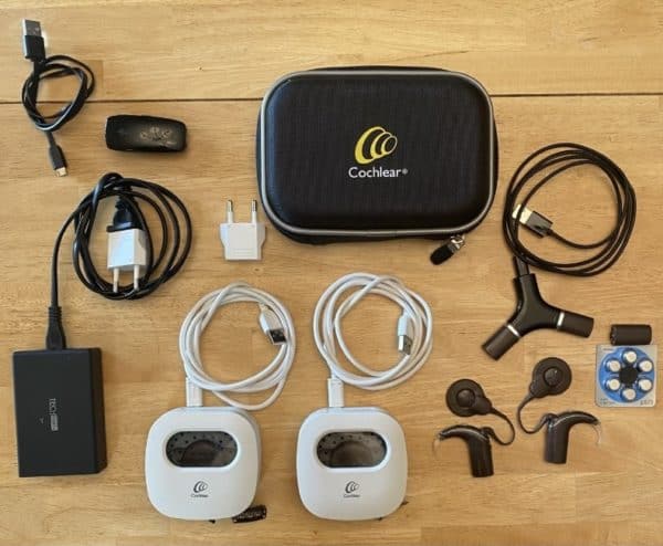 Barry's products for traveling with a cochlear implant