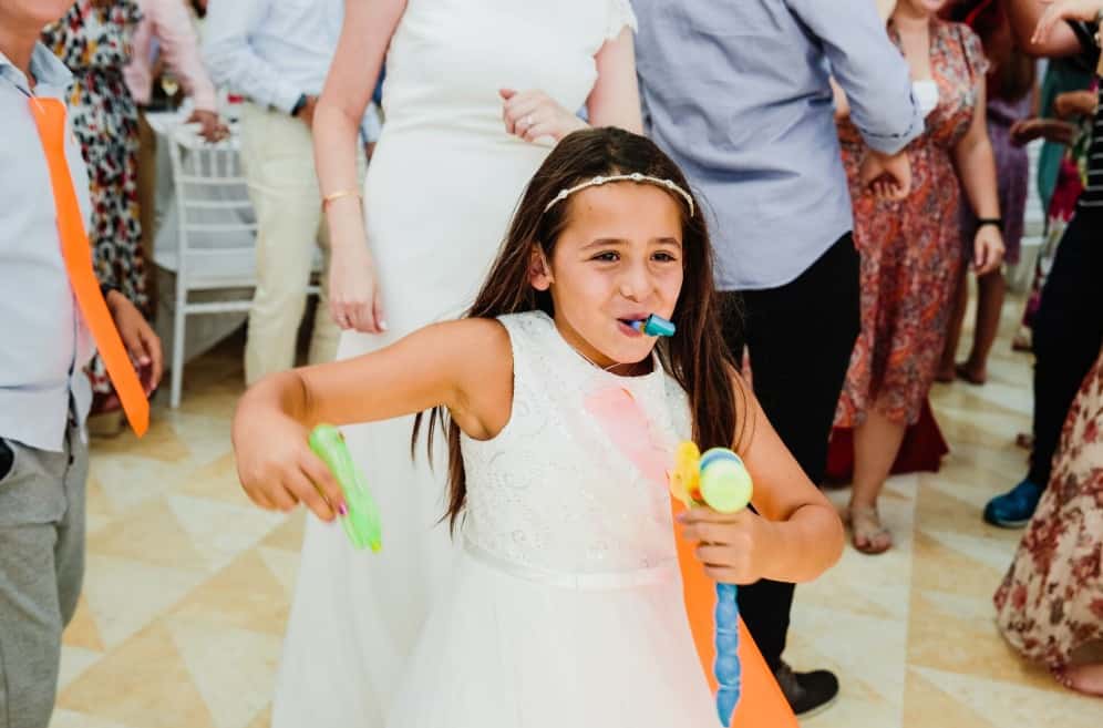 A photo of Roni dancing, who is a Cochlear recipient who describes her experience