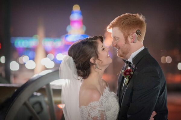 Amy and Andrew finding love with hearing loss