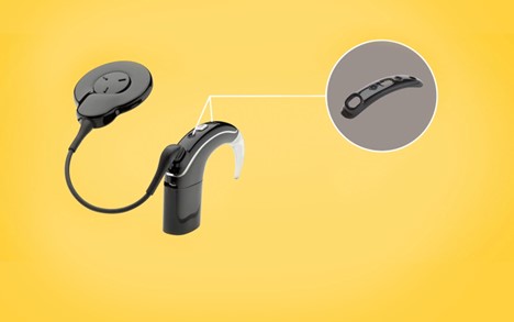 Displaying the Cochlear Nucleus 7 Sound Processor and microphone cover; Cochlear Sound Processor troubleshooting tip